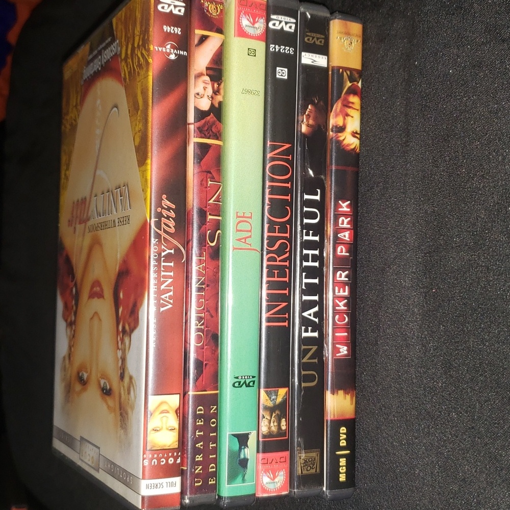 Multiple DVD's